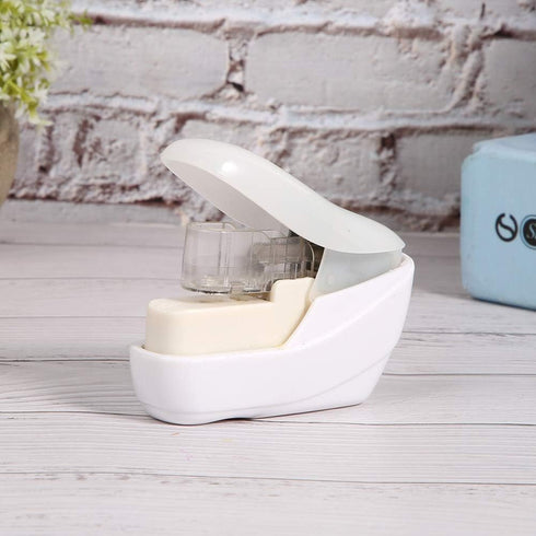 Stapleless Stapler, Portable Handheld Stapler, Labor Saving Needleless Stapler, Office Accessory for School