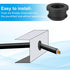 16mm 5/8 Inch Hole,1/2 Inch Grommets, 12Pcs Grommet PATIKIL / Drill ID Rubber Top Hat for Wiring Eyelet Ring Gasket