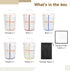 5 5 Pcs Gallon Reusable Mesh Filter Bags, Nylon Filter Bags with Storage Bag for Kitchen, Reusable Filter Bag