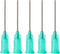 100PCS Syringe Dispensing Needles With Luer Lock 18 Ga x 1 Inch Length Industrial Unsterilized Blunt Tip