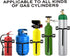 2PCS Propane Tank Holder, Steel Fabrication Nitrogen Tank Mount with Screws and Safety Chain, Suitable for 4"-12" Gas