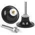 2 Pack 2 Inch Die Grinder Sanding Disc and 1/4 Shank, Quick Change Disc Holder Accessories