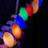 C9 25FT 27 0.6W Bulbs(2 SUNSGNE LED Christmas Lights Outdoor Multicolor String Lights with LED Plastic Spare) for Patio