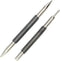 2-Piece Dual Head Nail Setter and Hinge Pin Punch Set, Hammerless Spring Nail Set for Door Pin Removal