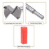 uxcell Forstner Drill Bits 30mm, Tungsten Carbide Wood Hole Saw Auger Opener for Woodworking with 8mm Round Shank