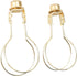 Bulb Bulb 2pcs Clip On Lampshade Holder, Clip Adapter Metal Firm Fixing with Finial Top for Floor Lamp (Golden)