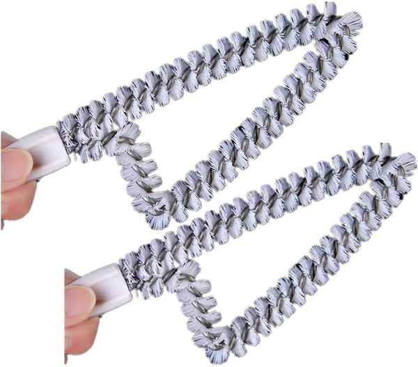 Window Cleaning Brush, Sliding Door Track Brushes, 2 Pack Window Cleaner Brush