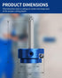 PVC Pipe Reamer 1-1/2'', Plastic Pipe Fitting Tool for Standard 1/2" Drill, Cleans Solvent Cement Residue