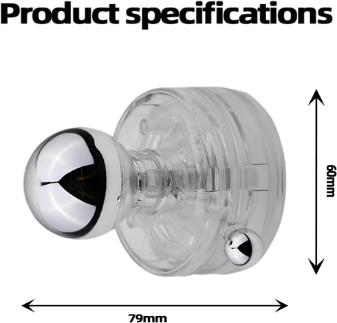 Powerful Suction Cup Glass Mirror Door Handle, Bathroom Shower Grab Bar, Kitchen Drawer Cabinet Knob, Bathtub Shower
