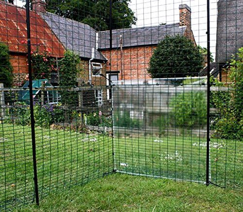 Clear Tarp for Chicken Run - Side Panel | Durable, Made from Thick, Clear Plastic, Allowing Sunlight Through Whilst