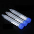 Conical Centrifuge Tubes, 15ml, 100 Pcs Sterile Plastic with Screw Caps, Graduated Test Container, Non-Pyrogenic