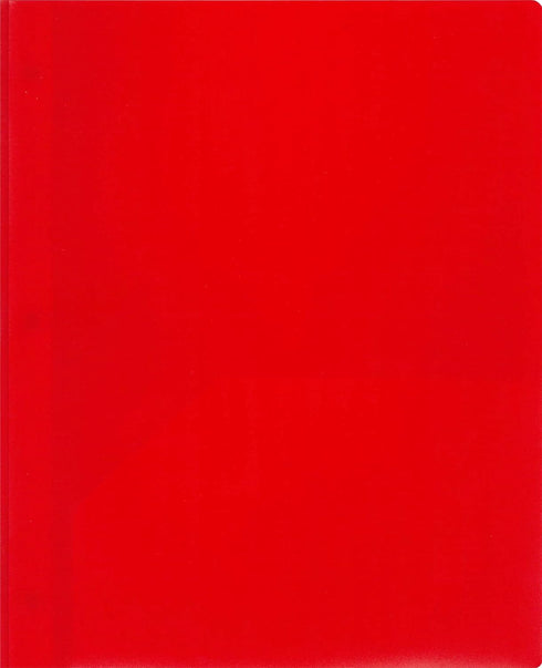Lion 2-Pocket Plastic Folder with Fasteners, 1 Folder, Red (92310-RD)