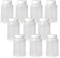 100ml/3.4oz Plastic Bottles Lab Chemical Reagent Bottle, Wide Mouth, Secure Sample Sealing, 10 Pcs