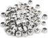 M8 x 1.25mm Nylon Insert Hex Lock Nuts, Stainless Steel Lock Nut Assortment Kit, 100PCS