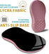Hokafenle (12x8 inch,Pink) Ergonomic Mouse Pad Wrist Support with Massage Design, Wrist Rest Pain Relief Mousepad