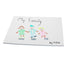 Flipside Products 11" x 8.5" Hardcover Blank Books, 80lb. Paper, Arts and Crafts Sketchbook, Class Pack 12