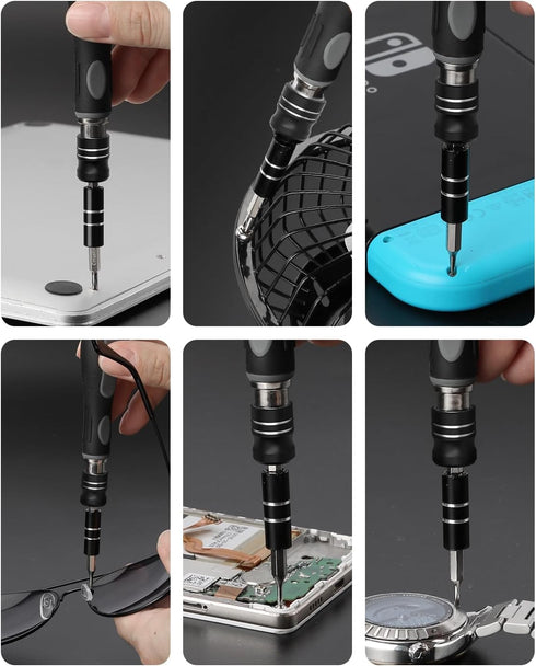 Precision Screwdriver Set - 48 in 1 Magnetic Small Screwdriver Bit Set with Case for Computer, Laptop, iPhone