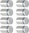 Alise 3/4"x1" Sign Standoff Screws, Wall Mount Glass Standoff for Hanging Acrylic Picture Frame, Pack of 8