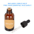 stonylab 30ml (1 oz) 4-Pack Amber Glass Dropper Bottle, Brown Empty Glass Bottle with Dropper for Essential Oils