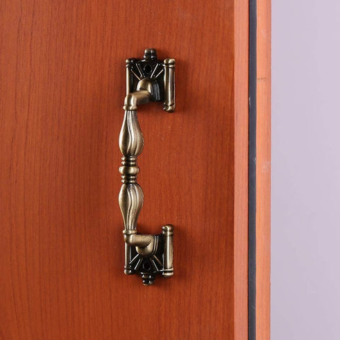 NOBRIM Knob Antique Cabinet Knob and Pulls Metal Kitchen Square Cabinet Handles Bedside Table Handle Furniture Door
