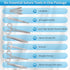 Suture Practice Training Kit for Medical Students with Large Silicone Lip Pad, Instruments, and Training Videos
