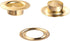 KING PIECES 2000pcs Gold Grommets, 3/8 Inch (10mm) Washers and Grommets Kit for Grommet Tool, Metal Grommets Eyelets