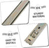 HAKIDZEL 2PCS Heavy Duty Keyboard Drawer Slide Rail Wide Full Extension Ball Bearing Slide for Bedside Cabinets