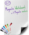 Kedudes USA Made Magnetic Dry Erase Board Sheet 17" x 11" with 6 Markers - Magnetic Whiteboard for Fridge
