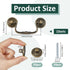 10 Sets 34x92x8.5mm SUPERFINDINGS Vintage Bail Pull Handles Antique Bronze Furniture Hardware Bail Pull Drawer Ring