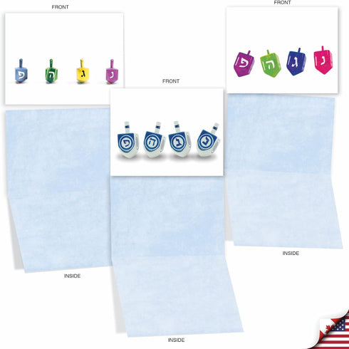 The Best Card Company - 10 Assorted Blank Notecards Boxed Set 4 x 5.12 Inch with Envelopes (10 Designs, 1 Each) - Great