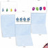 The Best Card Company - 10 Assorted Blank Notecards Boxed Set 4 x 5.12 Inch with Envelopes (10 Designs, 1 Each) - Great