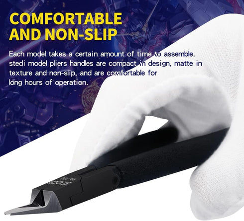 stedi 4.7-inch Model Nipper with Sharp Blade and Case, Plastic Tools for Gundam Building and Repairing