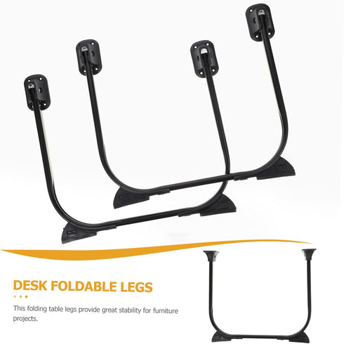 2Pcs Counter STOBOK Hairpin Table Legs Metal Furniture Legs for Nightstands Tv Stands and Tables Heavy Duty Resistant