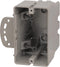 Southwire MSBMMT1G Adjustable Depth 1-Gang Multi-Mount Electrical Box, Heavy Duty, Gray