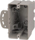 Southwire MSBMMT1G Adjustable Depth 1-Gang Multi-Mount Electrical Box, Heavy Duty, Gray
