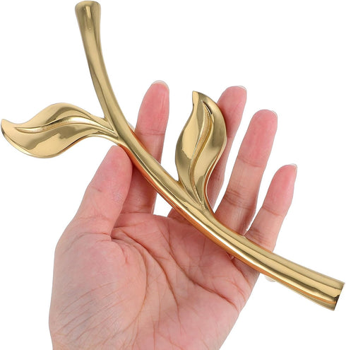 Closet Luxshiny Cabinet Drawer Pull Handle for Wardrobe and Door Hardware, Left-Side Furniture Handle for Dresser