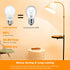 A15 Ceiling Fan Light Bulb, 60 Watt Equivalent, 6.5W Dimmable LED, 2700K Warm White, 4 Pack