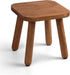 Slirike Solid Wood Step Stool 9.3" - 300lbs Capacity Plant Stand Indoor, Smal