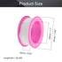 Othmro 6Pcs 16mmx8mx0.1mm Plumbing Tape Pipe Tape PTFE Pipe Sealant Tape Industrial Thread Sealants Teflon Tape Plumbers Tape Seal Tape for Plumber Pipe Thread Seal White Pink