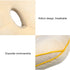 DYYTRm Beautiful Buttocks Seat Cushion,Memory Foam Sit Bone Relief Cushion for Butt, Lower Back, Hamstrings, Hips