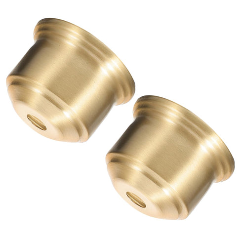 Tofficu 2pcs Brass Lamp Cup Floor Light Socket Chandelier Socket Cover Pendant
