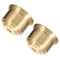 Tofficu 2pcs Brass Lamp Cup Floor Light Socket Chandelier Socket Cover Pendant