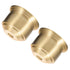 Tofficu 2pcs Brass Lamp Cup Floor Light Socket Chandelier Socket Cover Pendant