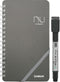 Nu Board Memo Notebook, 4 x 7 inch, NGSH03FN08, Whiteboard, Mini Dry Erase, Environmentally Reusable