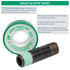 Gasoila Green PTFE Thread Seal Tape - Professional-Grade, 1/2 Inch x 260 Inch, Leak-Proof Seal, Non-Toxic, 3 Pack