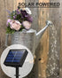 Solar Fairy String Lights Outside Cool White, Multi Strand 180 LEDs Watering Can Light for Outdoor, Waterproof Solar Powered Waterfall Lights, Firefly Bunch Lights for Garden D cor by soltuus