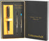 Stunning Ballpoint Pen with 24K Gold Trim, Luxury Gift Set for Men Women, Nice Writing Pens for Christmas
