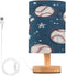 ALAZA Retro Baseball Balls Bedside Table Lamp with USB Port for Bedroom