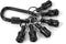 1/4 Inch Bit Holder Keychain, Hex Screwdriver Bits Holder Extension Bar for Electric and Hand-held Screwdrivers