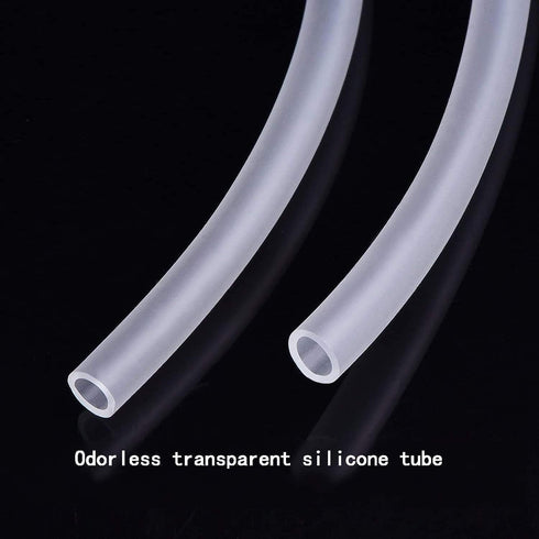 AXYGENYU 1pc 1m (3.28ft) 5m 8 10mm) Flexible Silicone Rubber Tubing - Water & Gas Hose for Home Brewing